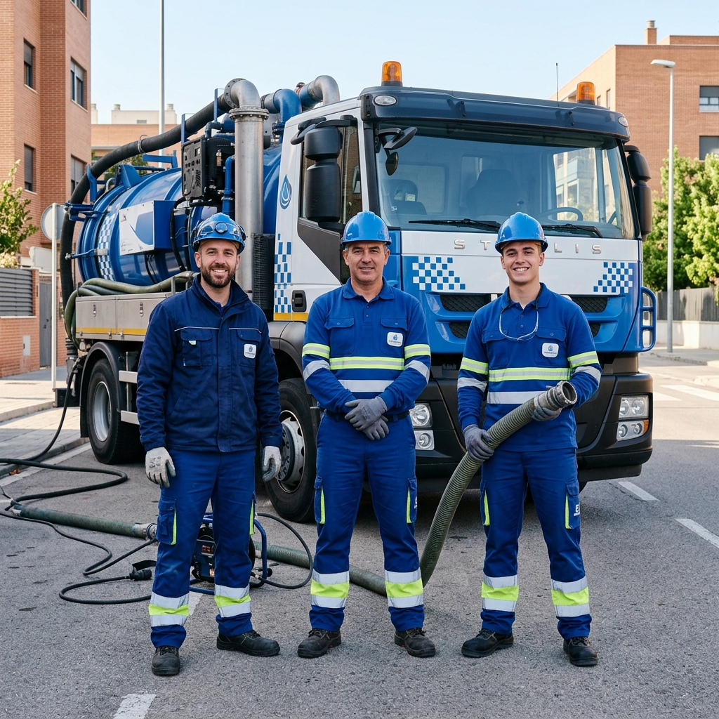 Equipo de técnicos de Desatascos en Las Palmas